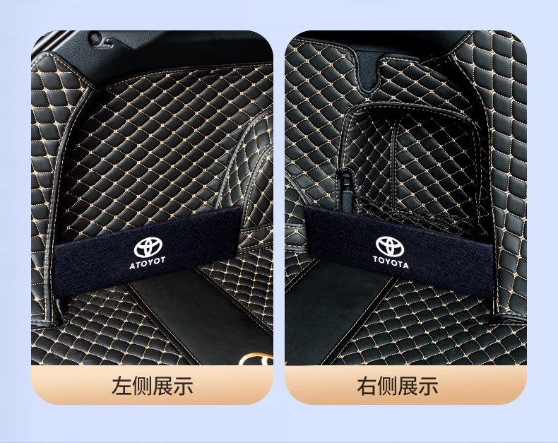 26 models of Toyota RAV4 rear trunk mats, full coverage interior modification, waterproof and wear-resistant RAV4 trunk mats
