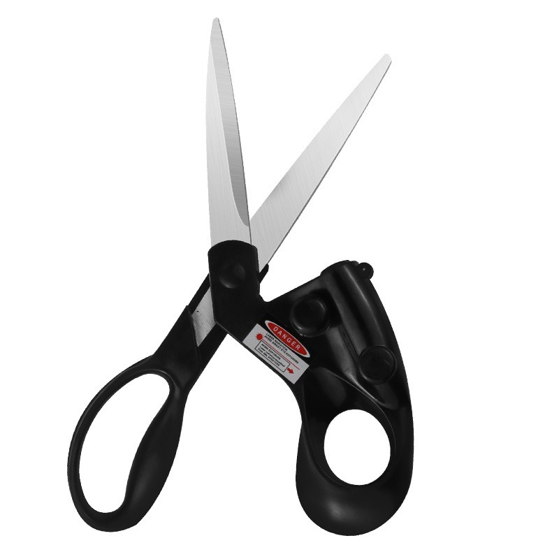 tijeras láser infrarrojas cortar ordenadamente a mano tijeras de corte multipropósito de posicionamiento de rayos láser