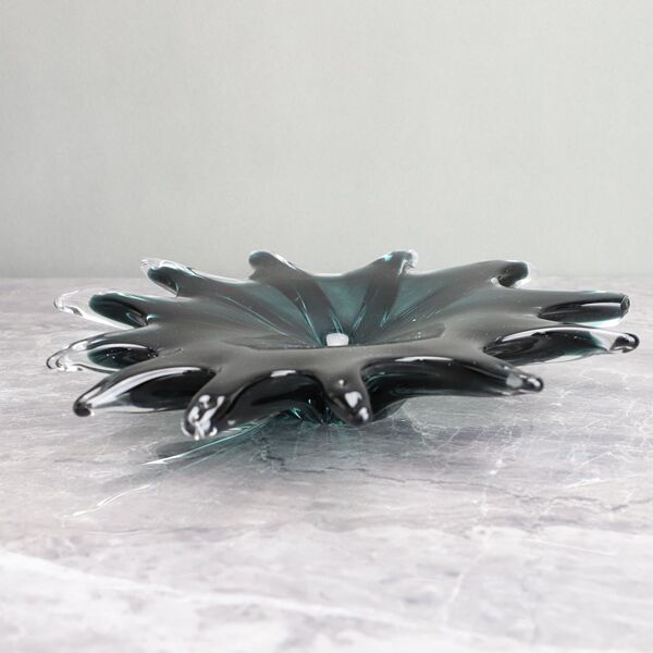 New Chinese -style water flower glazed fruit plate model room TV…