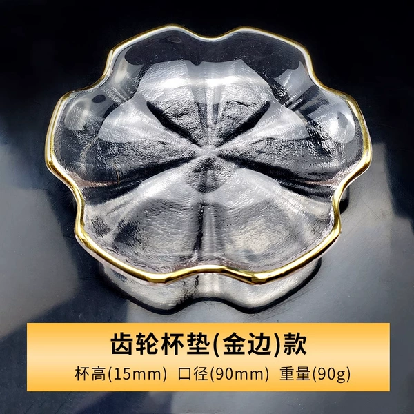 Gear Coaster-Gold Painting