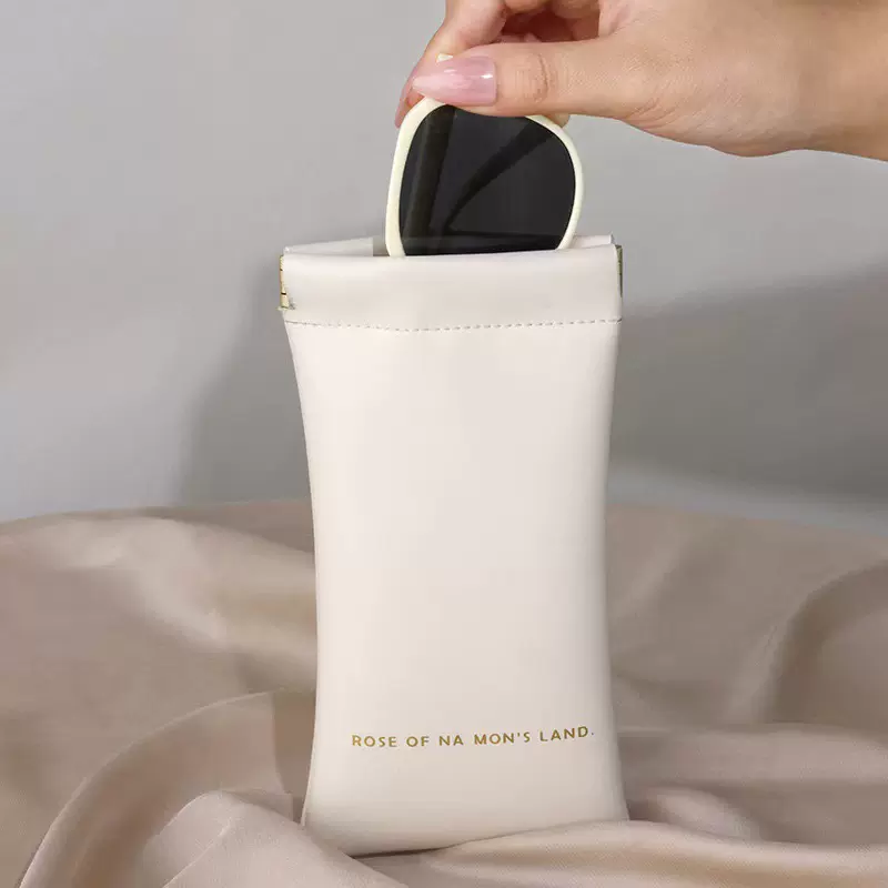 眼镜袋墨镜太阳镜男女保护抗压近视眼镜包自动闭合收纳包磁吸