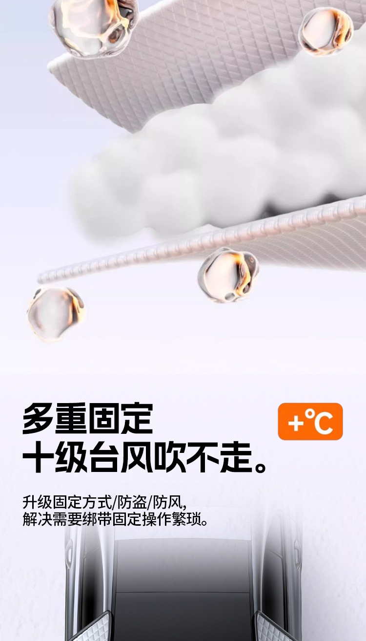 Winter Car Windshield Snow Cover Frost Protector