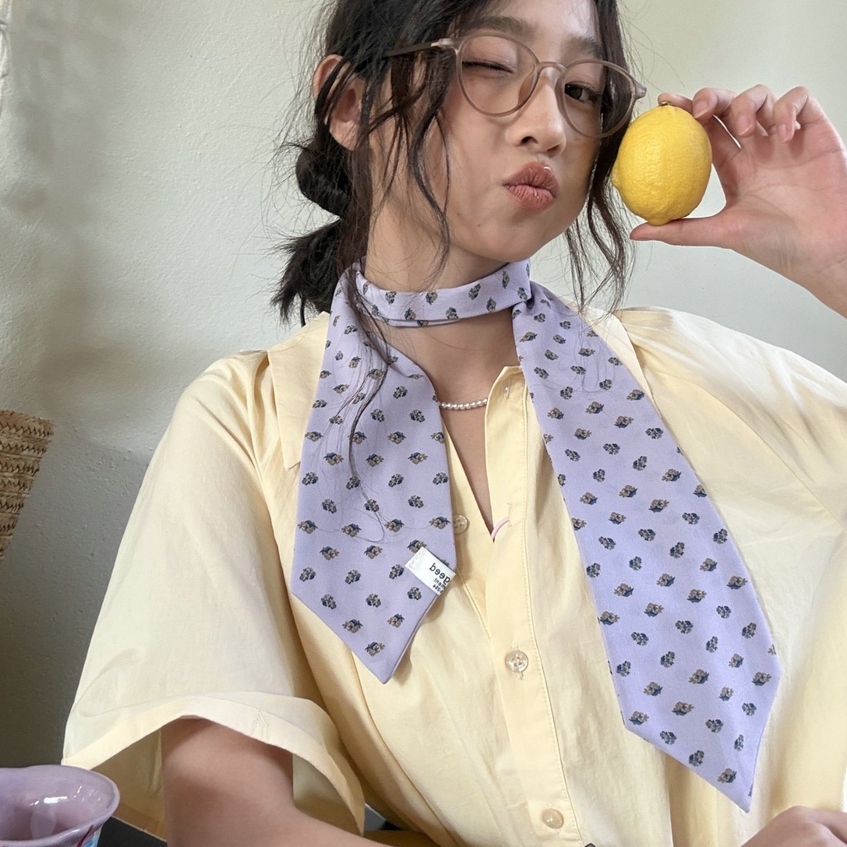 보라색 검은 점