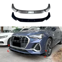 Применимо для Audi Q3 F3 Sline 2019 передний брусья передняя губа передняя лопатка спойлер модификация наружной отделки