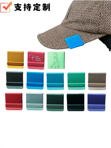 Directly Supplied from the Source Factory, Aluminum Alloy, Stainless Steel, Brass Money Clips, Golf Ball Clips, Baseball Cap Clips