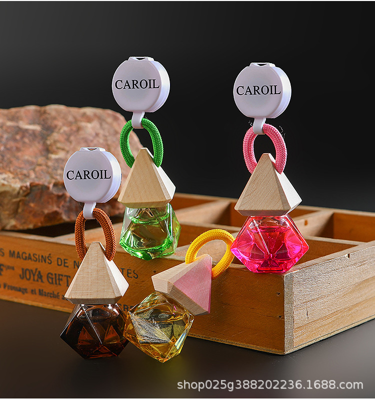 오렌지 크리스탈 다이아몬드 럭키