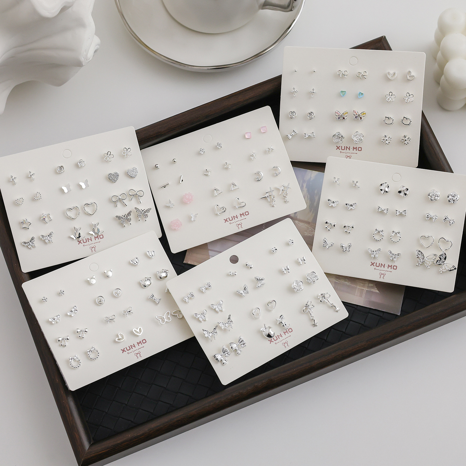Minimalist Silver Butterfly Clip Earrings For Spring Summer_voghion.com