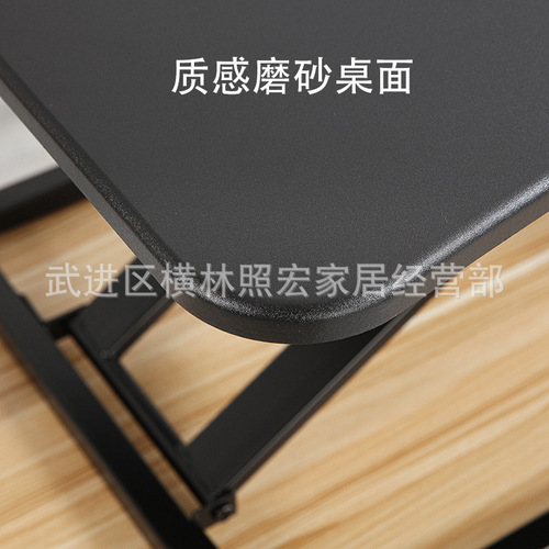 Standing laptop desktop folding computer table office desk elevated lift table mobile standing workbench