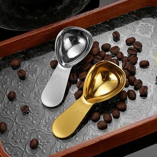 Factory Direct Sales Coffee Spoon Stainless Steel Spoon with Scale Measuring Spoon Milk Powder Spoon Seasoning Spoon Measuring Spoon Set Accurate