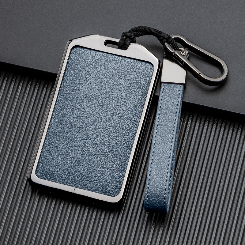 카드 키/건 블루/키 체인