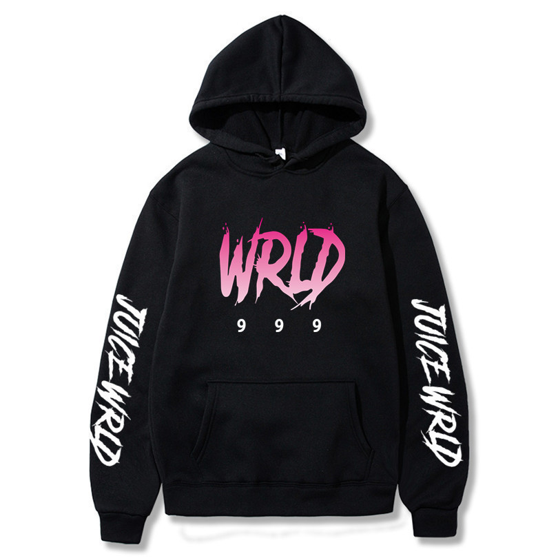 Amazon hot new rapper juice wrld same sweater loose men and women hooded sweater men