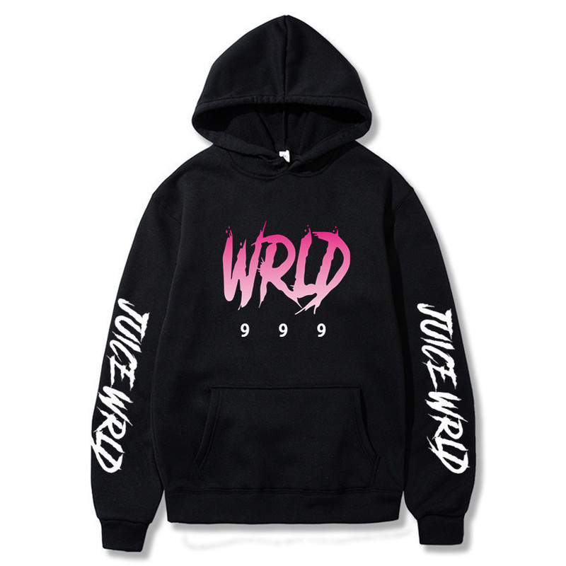 Amazon hot new rapper juice wrld same sweater loose men and women hooded sweater men
