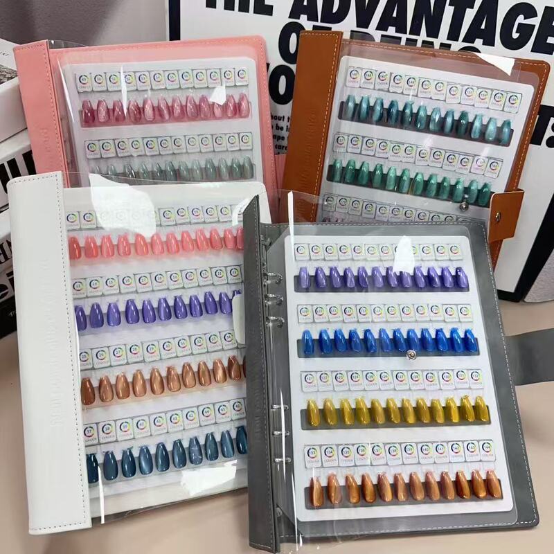 Nail Art Color Card Display Book, Nail Salon Special Color Display Board, Nail Storage Book, Blank Nail Art Color Board Nail Art Color Card Display Book, Nail Salon Special Color Display Board, Nail Storage Book, Blank Nail Art Color Board
