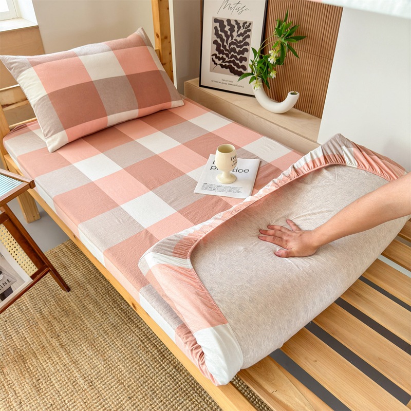 Cubierta de cama de algodón para dormitorio de estudiantes durante la temporada escolar Cubierta de cama de algodón 90x190 Cubierta protectora de colchón individual para dormitorio