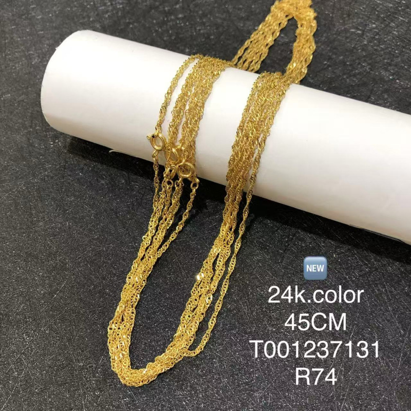 Water wave chain 2mm*45cm
