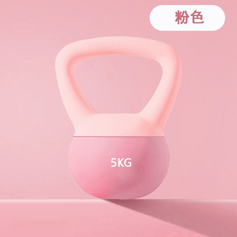 ソフトケトルベル家庭用女性スクワットトレーニングソフト6kgポット玲ダンベルヒップアップ力トレーニング砂ケトルベルフィットネス|undefined
