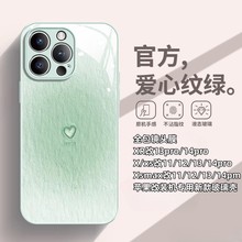 适用苹果xsmax改13/14promax改装机专用钢化玻璃全包镜头膜手机壳