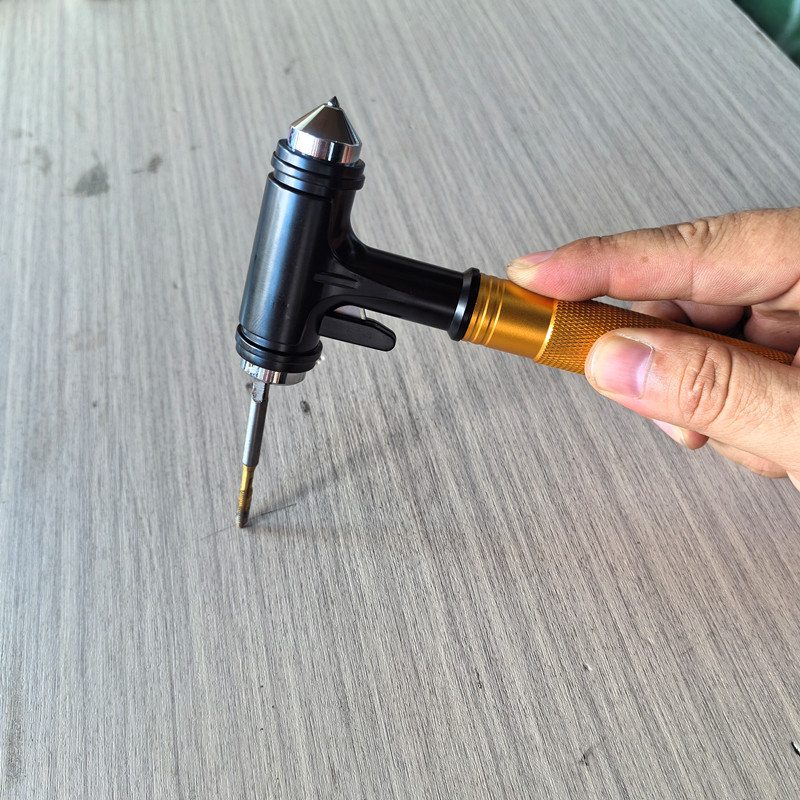 Car Safety Hammer, Car Window-Breaking Tool for Breaking Glass, Escape Tool, Multi-Functional Aluminum Alloy Tungsten Steel Fire Hammer for Vehicles