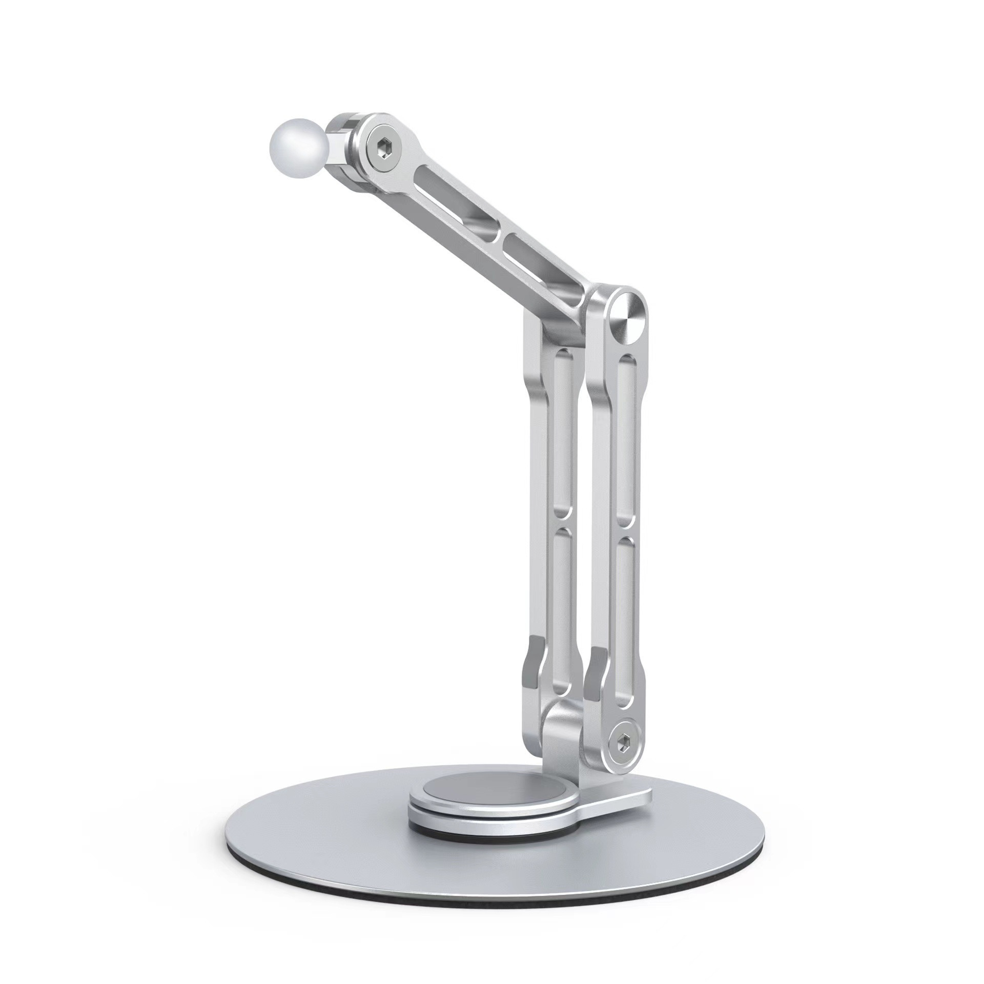 Nuevo monitor portátil Vesa tableta plegable metal 360 soporte giratorio soporte de teléfono celular succión magnética1