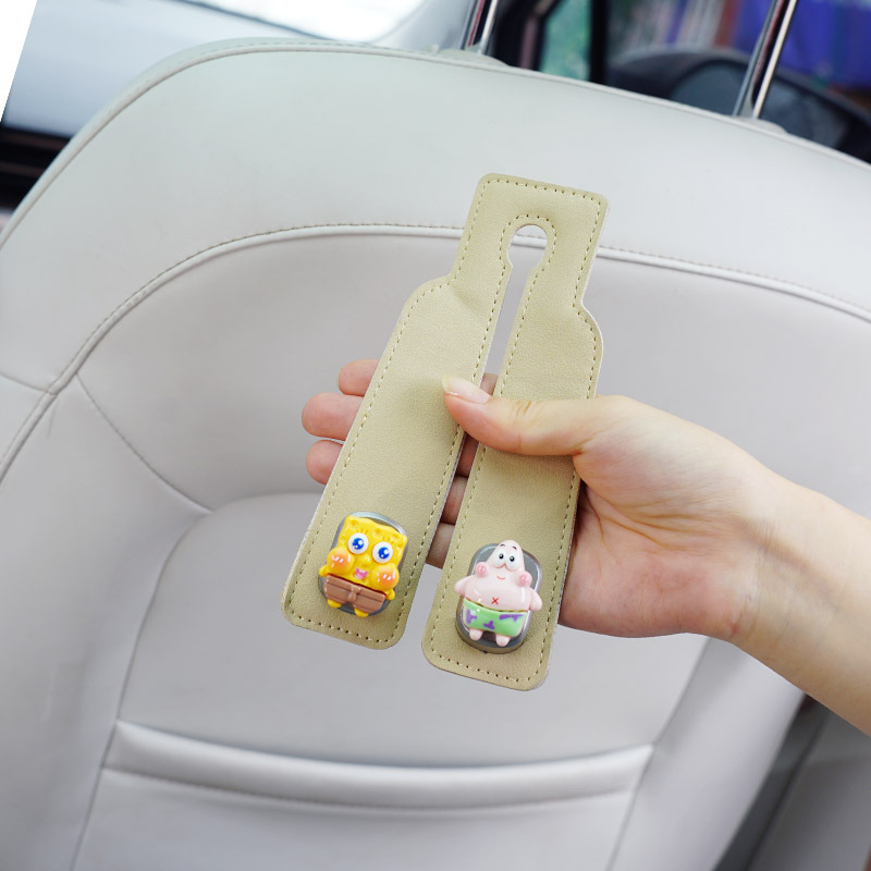 스몰 스펀지 + 스몰 파이 [베이지] 스웨이드 더블 후크