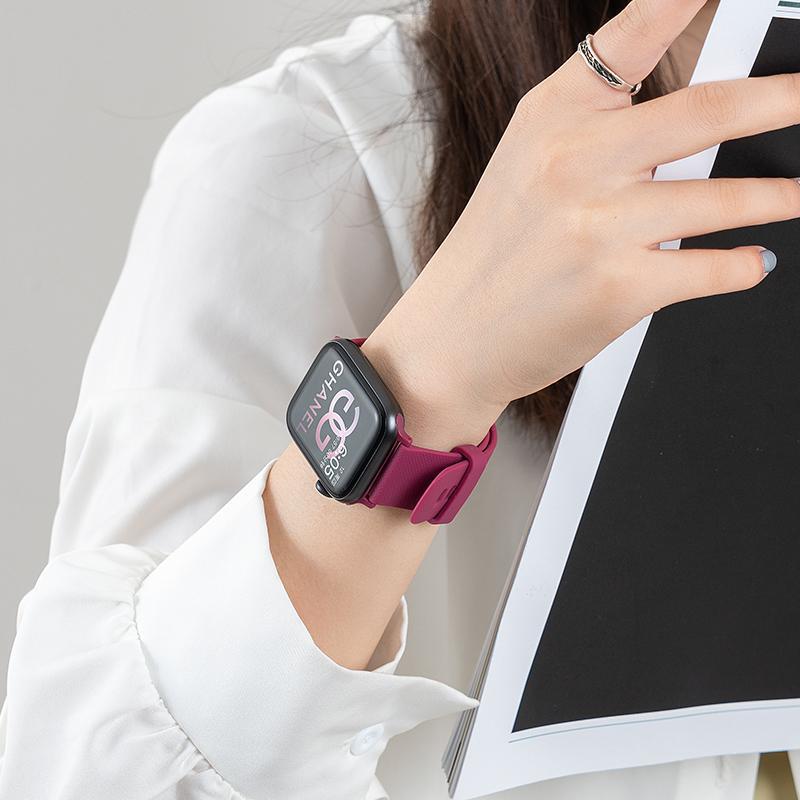 AppleWatch Apple Watch S10 Super Soft Food Grade Silicone Strap S987654SE Ultra