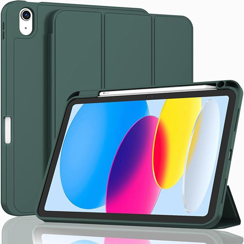适用iPad10th平板保护套iPadA16防弯背贴保护套iPad11三折平板套|undefined