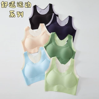 跨境专供运动内衣防震女美背跑步瑜伽健身背心高弹强度速干美背女