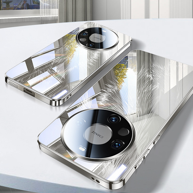 Huawei mate70pro 携帯電話ケース 2025 新しい mate70 超薄型ミラーガラス mate60pro+ に適しています。|undefined