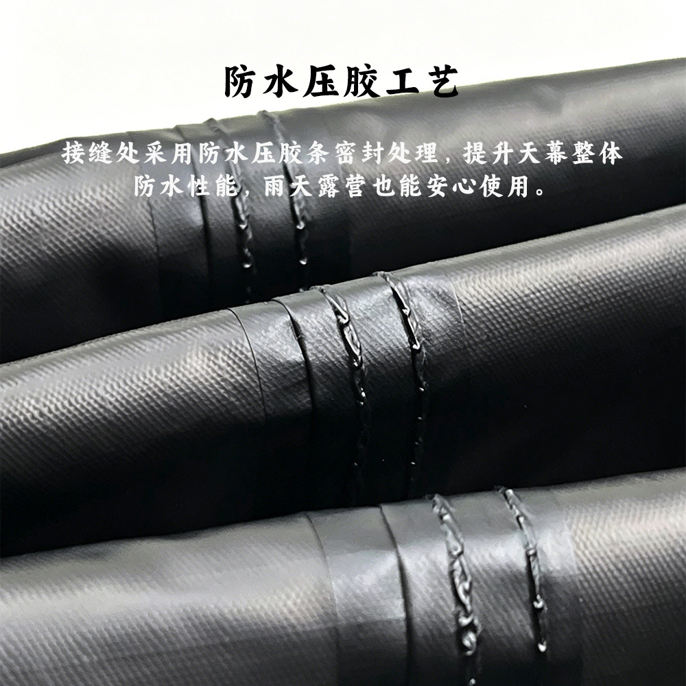 Vinyl Car Side Sunshade Canopy, Outdoor Camping Car Side Tent, Universal Car Side Canopy for Sedans and Suvs