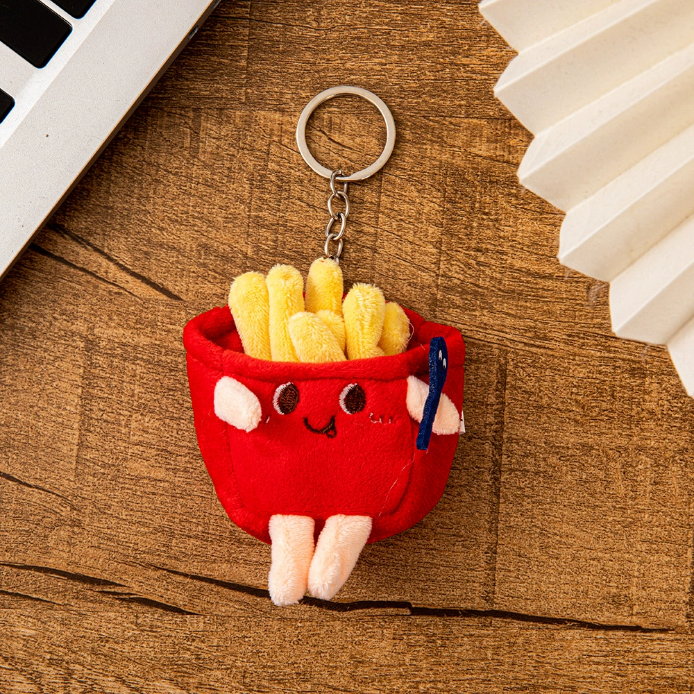 Cute creative pendant, backpack for beloved, plush keychain, wholesale