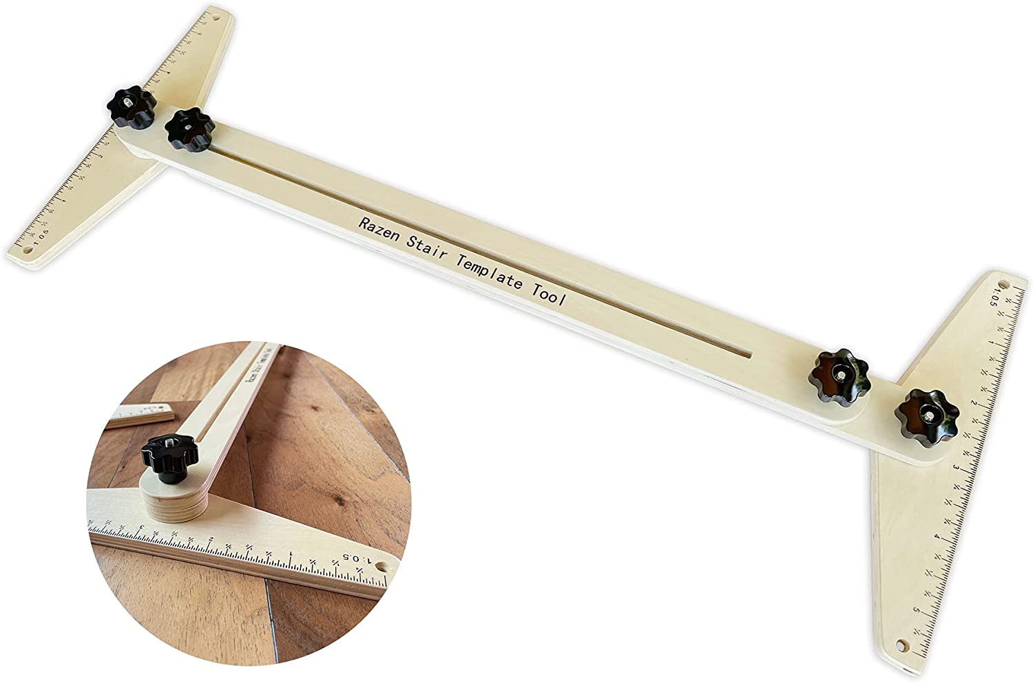 楼梯测量尺 家居楼梯装修工具Stair Tread Gauge