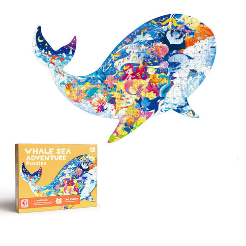 Cross-border Amazon children's alien contour puzzle toys wholesale preschool for boys and girls kindergarten kiosks institutions