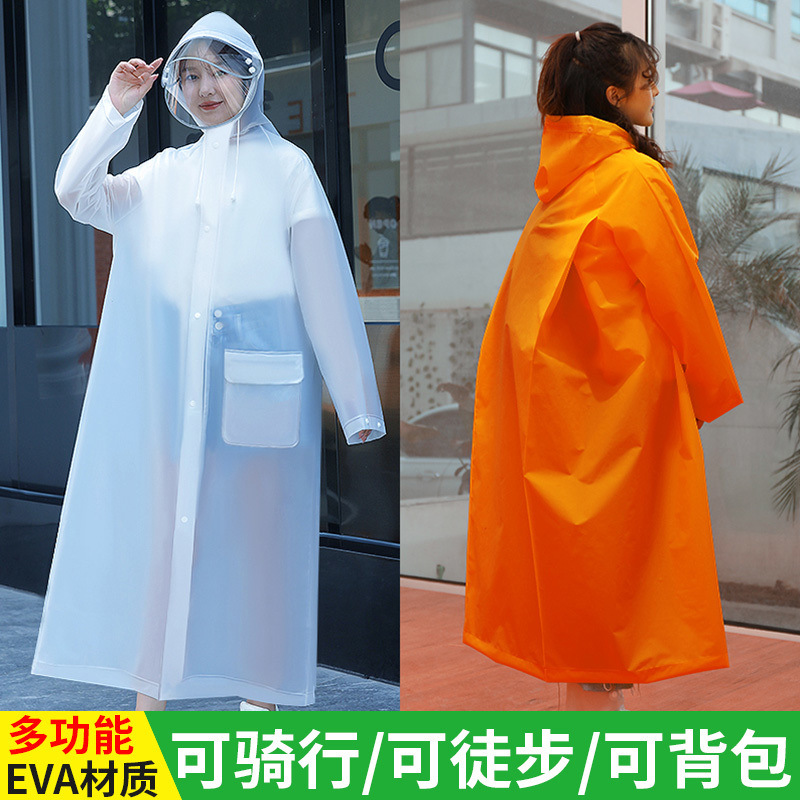 Long raincoat