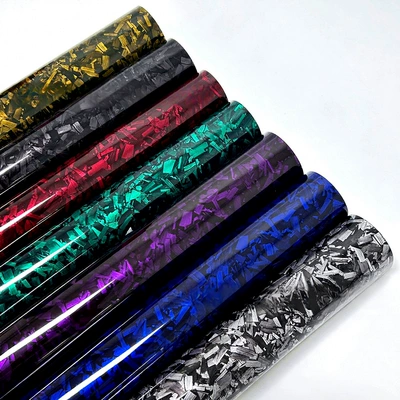Auto Color Change Film, Fiber Black Film Car Color-Changing