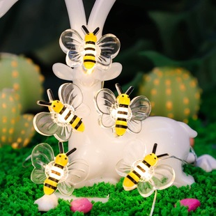 led copper string lights ocean series turtle shape christmas outdoor bee insect garden decorative string lights