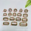 Inner width 12mm, inner height 20, line thickness 3.8 "Bronze" volume model