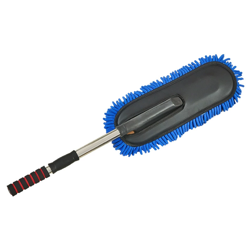 Заводская поставка синели из мягкого меха щетка для мойки автомобилей телескопическая Швабра для чистки универсальная чистящая щетка для чистки автомобиля Duster