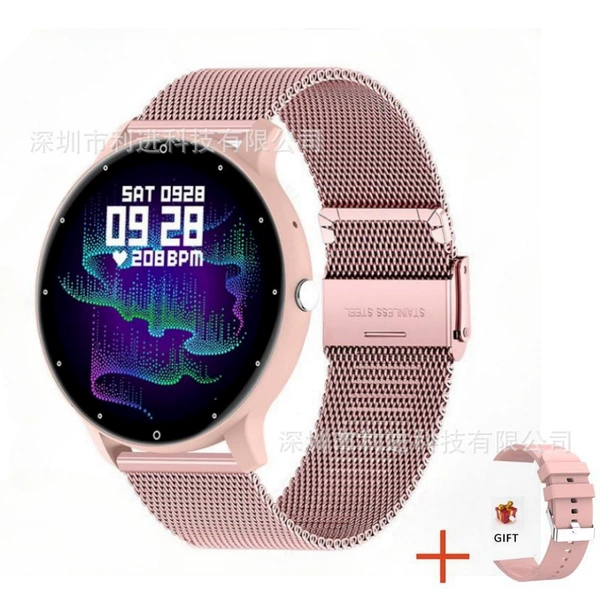 Fuchsia silicone hair band, watch strap