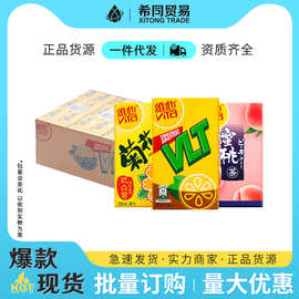 香港维他柠檬茶饮料250ml*24盒装柠檬味菊花茶蜜桃茶港版茶饮