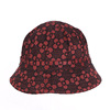 Fashionable street hat for mother for leisure, for middle age, drawstring