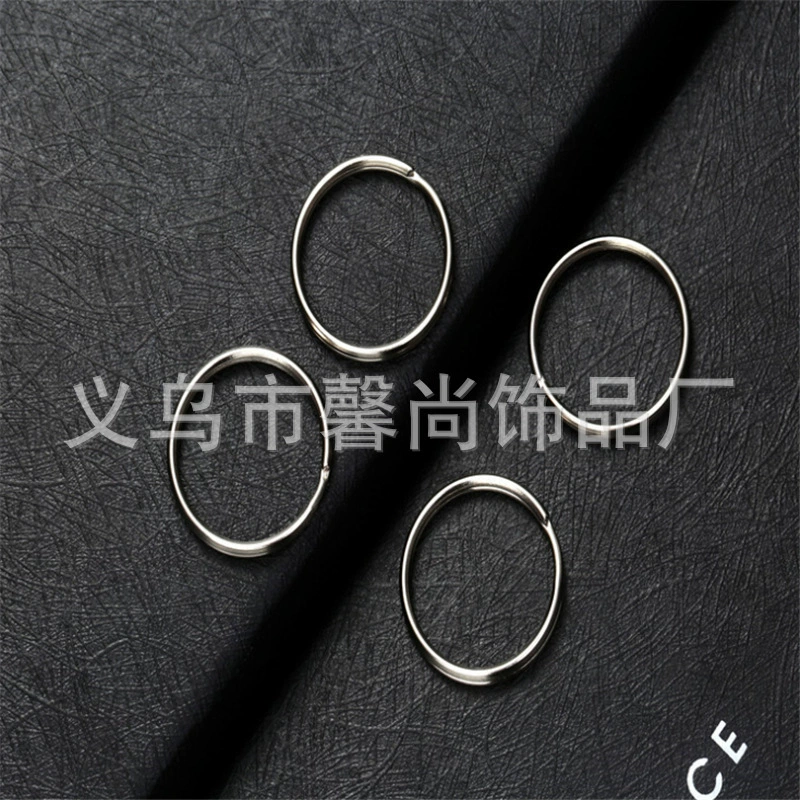 Железная апертура никелевый брелок Внешний диаметр 25 мм брелок фурнитура брелок сумка меховой шар Ювелирная подвеска