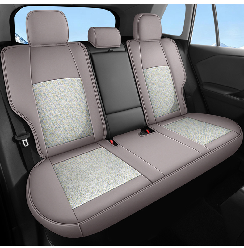Manufacturer's direct cross-border sales of RAV4 car seat covers made of leather and ice rattan, durable for all seasons, semi-enclosed, specialized for this model