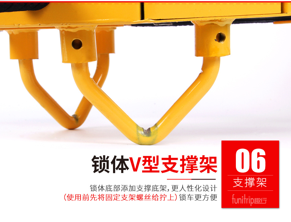 Interesting Thickened Disc Anti-theft Parking Lock Vehicle Off-road Vehicle Truck Anti-theft Lock Lined Large