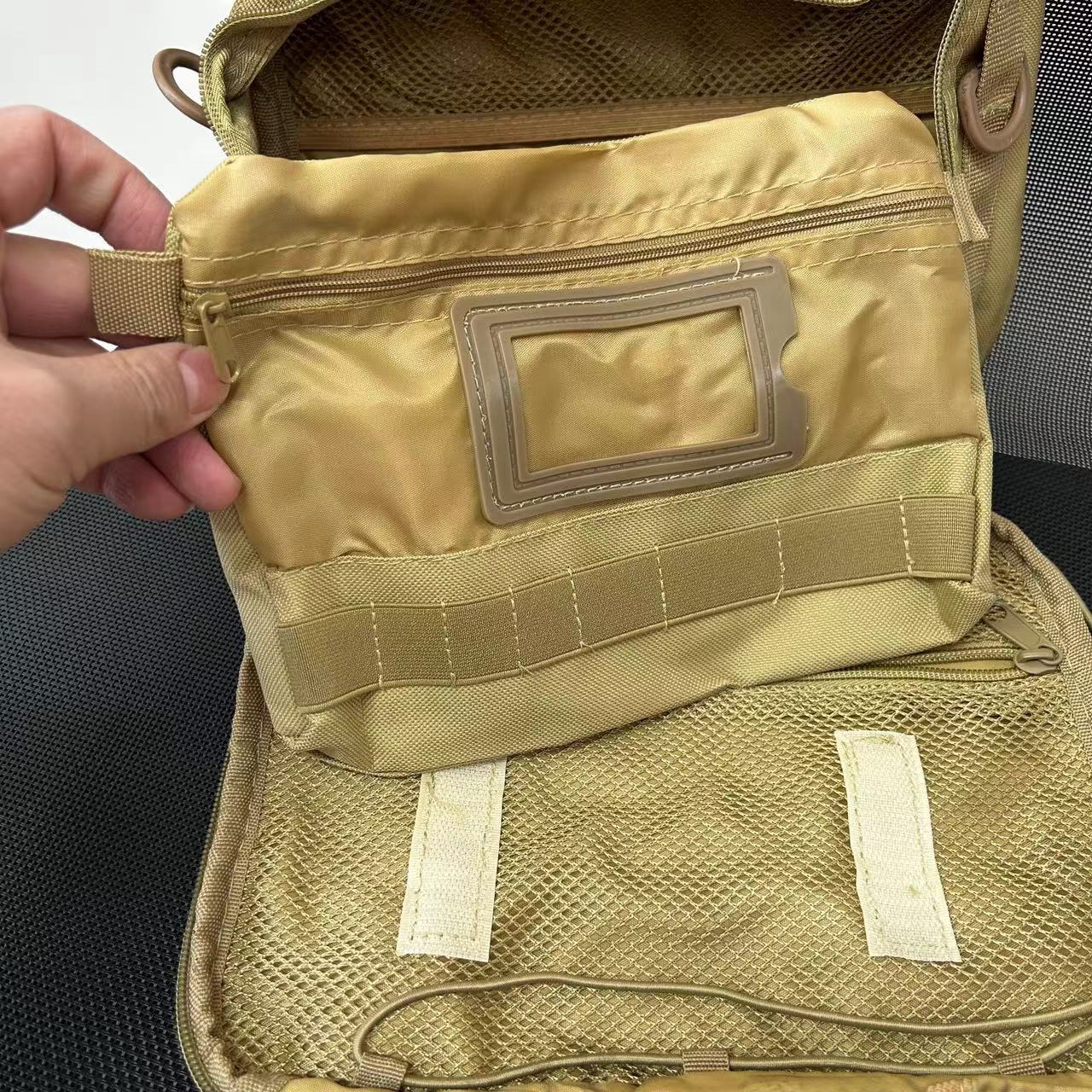 Tactical Travel Toiletry Bag Large Capacity Waterproof Organizer_voghion.com