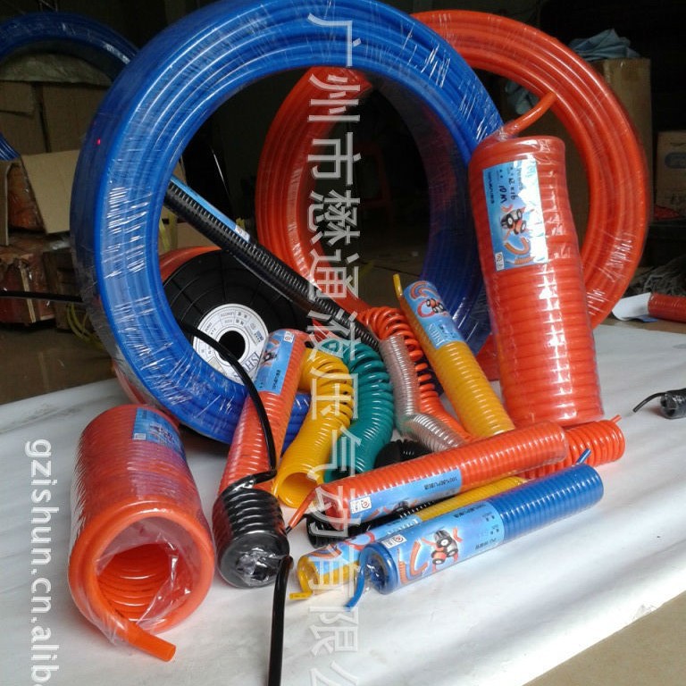 南宁,柳州,梧州PU气管,螺旋气管12*8