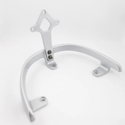 Electric car rear backrest — assembly, seat cushion, aluminum