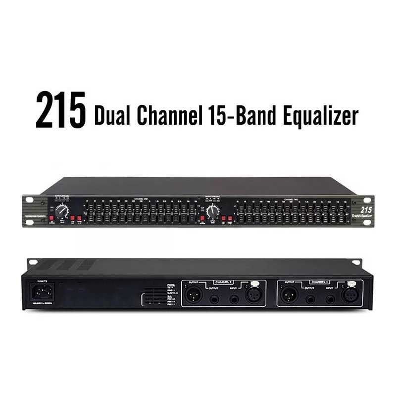 クロスボーダー DBX EQ215 デュアル 15 セグメントイコライザープロフェッショナル会議ホーム KTV ステージパフォーマンスバー特別なイコライザー|undefined