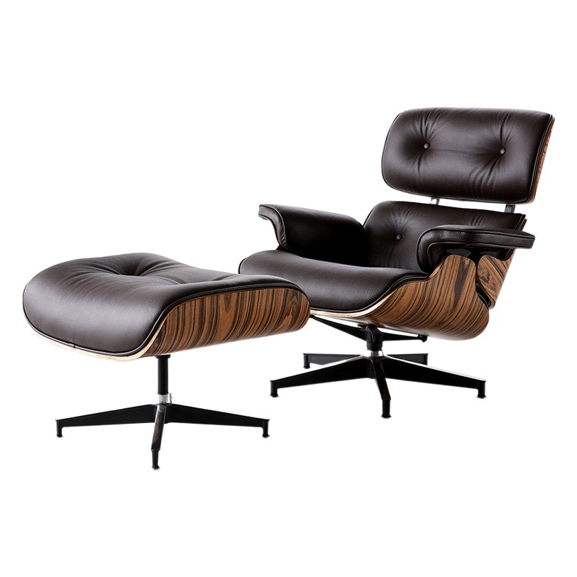 Eames tumbona sillón sofá perezoso balcón sala de estar sofá individual sillón reclinable de oficina minimalista moderno siesta de ocio