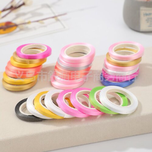 Source Factory Color Flag 5m Balloon Ribbon Wedding Decoration Ribbon Balloon Accessories Banner Party Supplies Ribbon Balloon