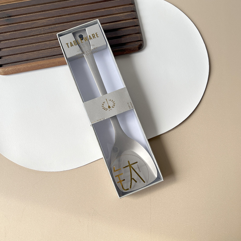 순수 티타늄 주걱(베어 버전) 박스형